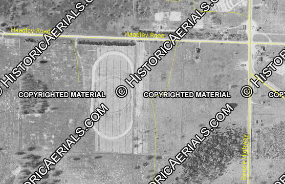 B&L Speedway - 1954 Aerial